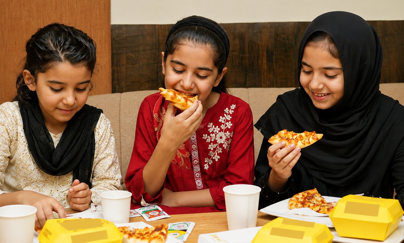 Shared meals and evenings at the home